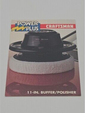 Trading Card Craftsman Power Plus 11-Inch Buffer Polisher #10691